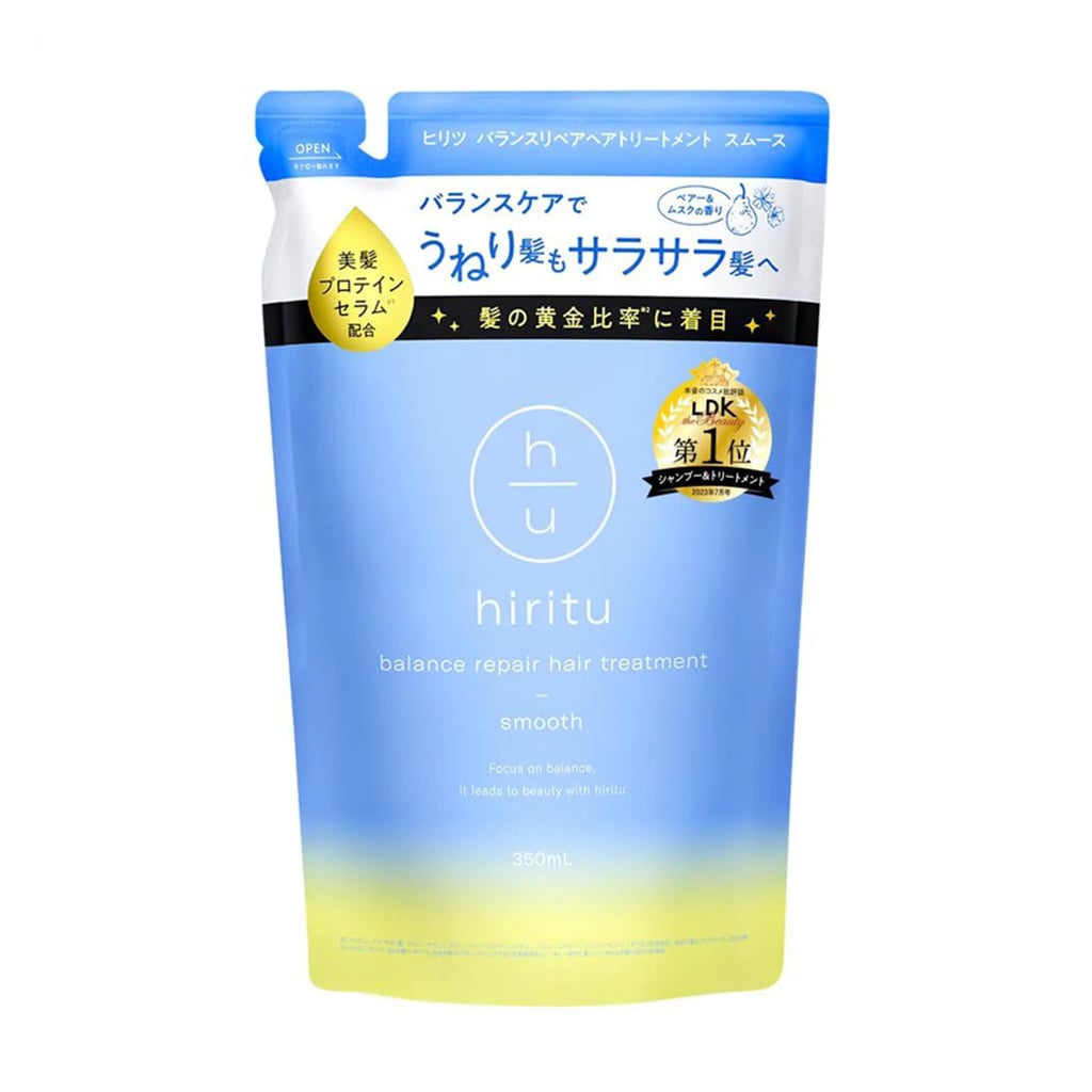 Відновлювальний кондиціонер для волосся hiritu Balance Repair Hair Treatment Smooth, 350 мл (дойпак)